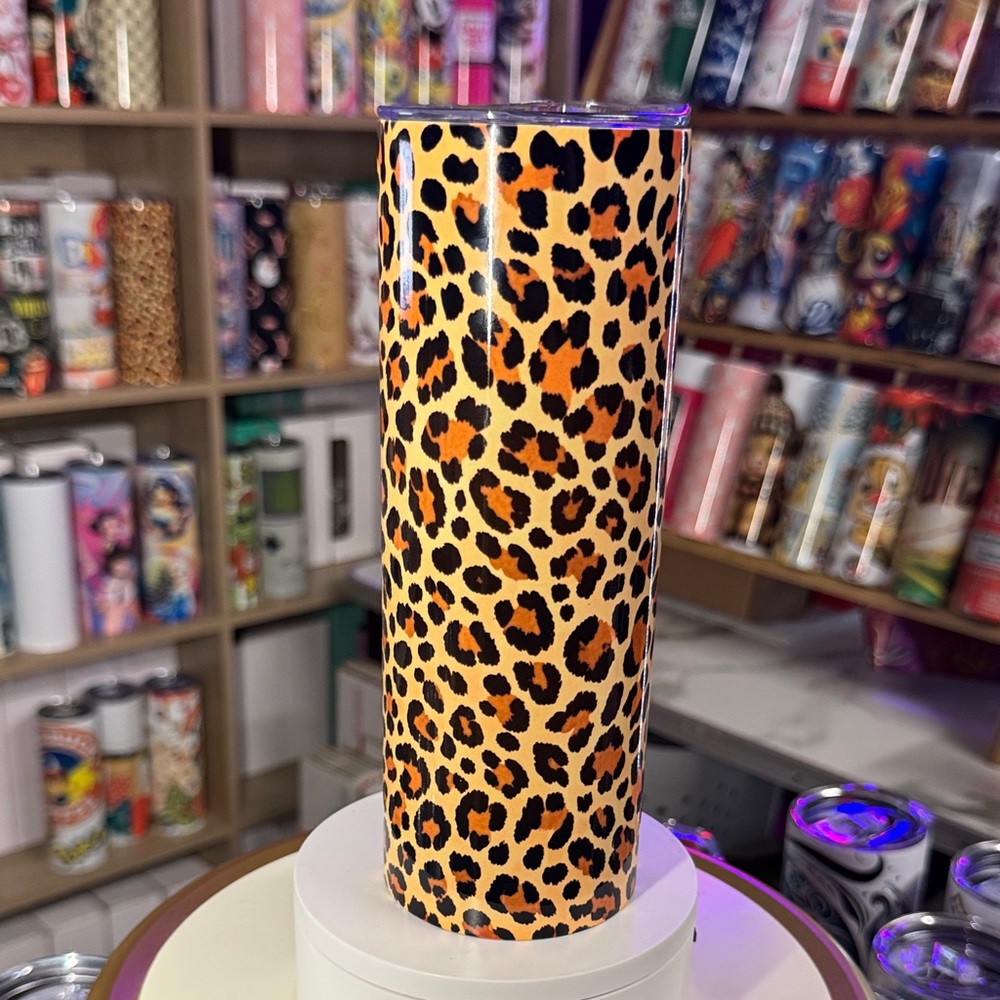 20oz Leopard Tumbler